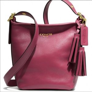 COACH Legacy Tassel Handbag- NEVER WORN
